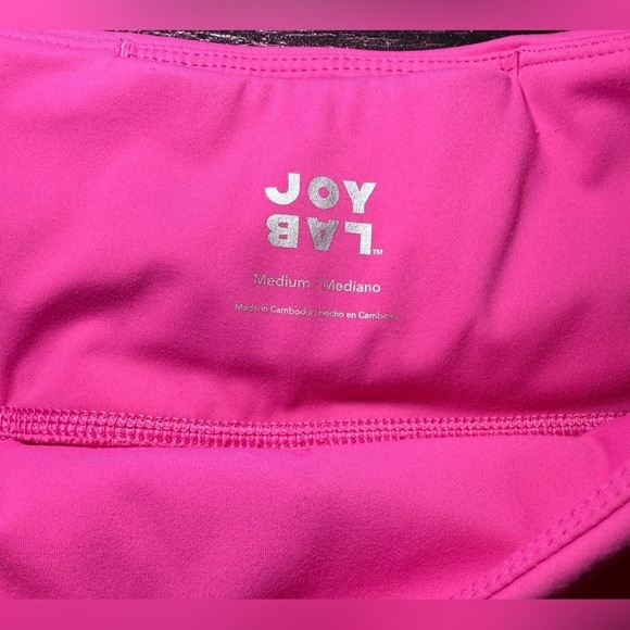 JoyLab Pink Leggings Moisture-Wicking Athletic Wear - Picture 2 of 6
